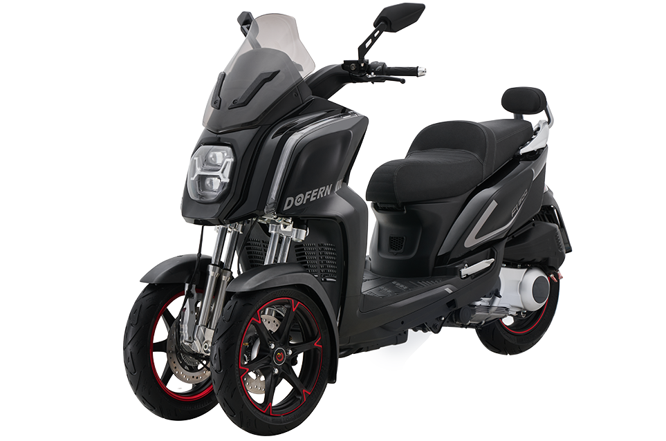 D1-250 4-Stroke Single Cylinder High Speed Electric Motorcycle With ABS