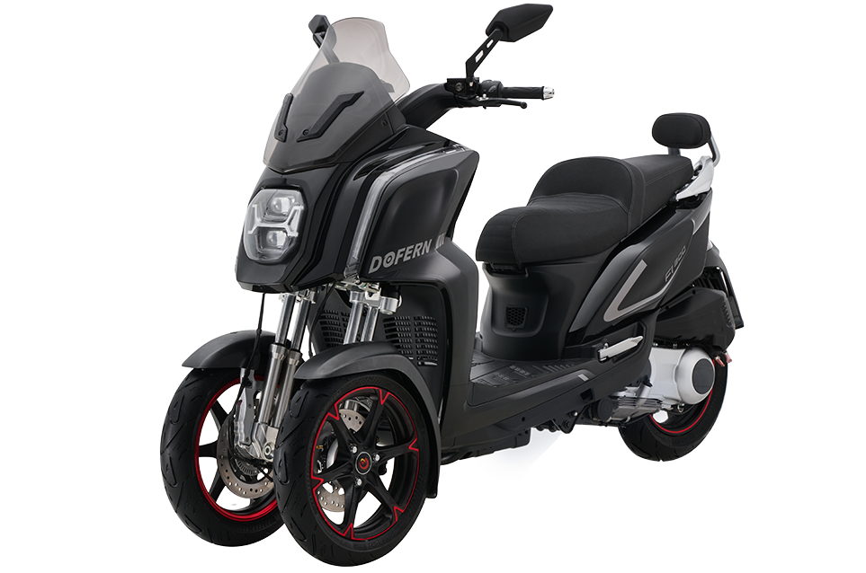 D1-250 4-stroke single cylinder high speed electric motorcycle with abs